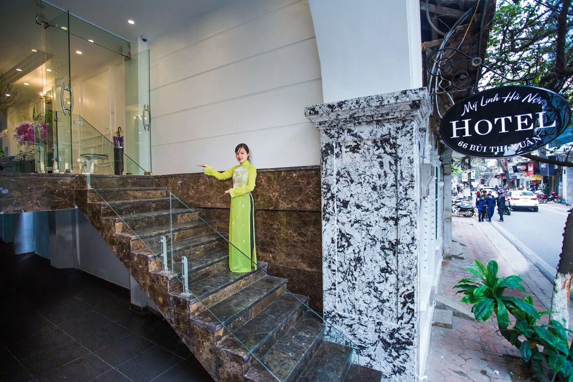 האנוי My Linh Hotel מראה חיצוני תמונה